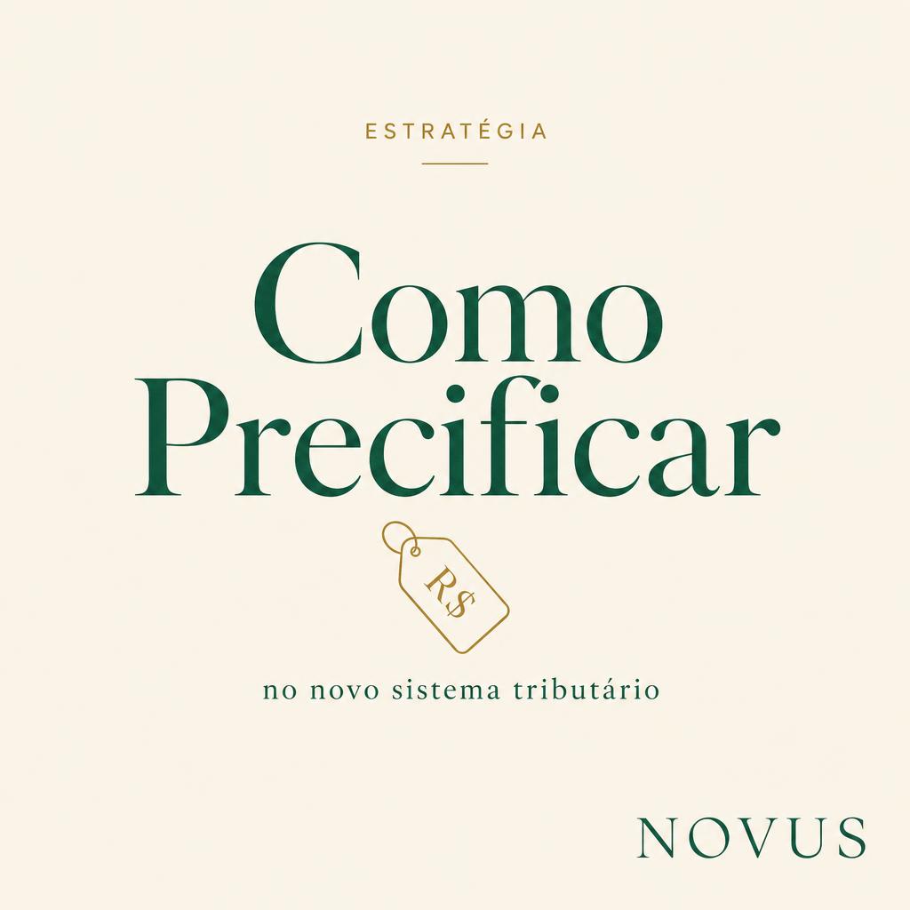 Como precificar no novo sistema